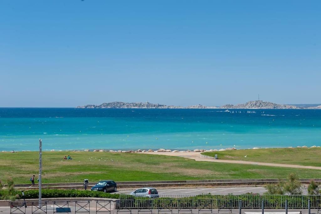 Superbe Appart/ 2Ch / 4 Pers / Terrasse / Vue Mer Marseille Exteriör bild