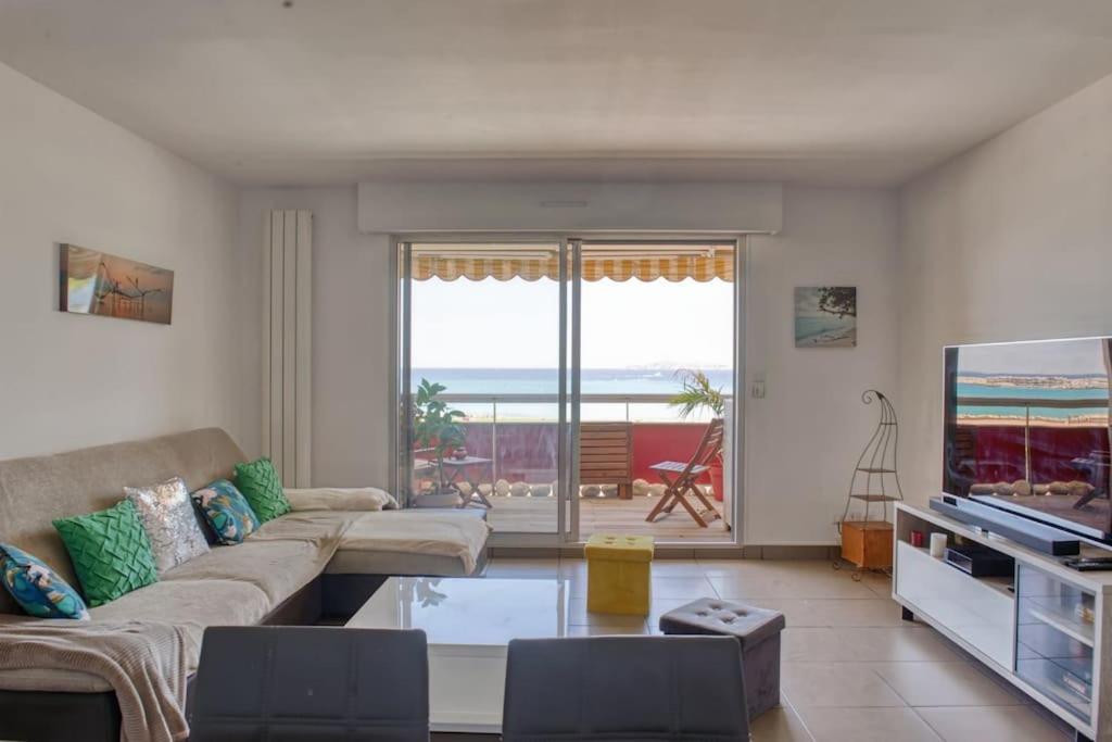 Superbe Appart/ 2Ch / 4 Pers / Terrasse / Vue Mer Marseille Exteriör bild
